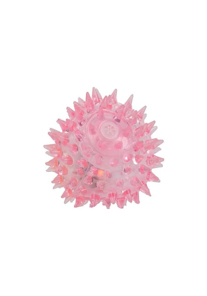 Daiso Light-up Ball – Pink LED Flashing Toy Ball - Image 2
